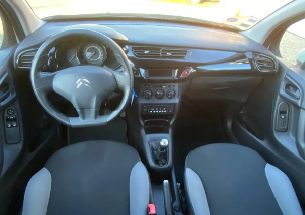 Citroen C3 cena 14900 przebieg: 91555, rok produkcji 2015 z Turek małe 46